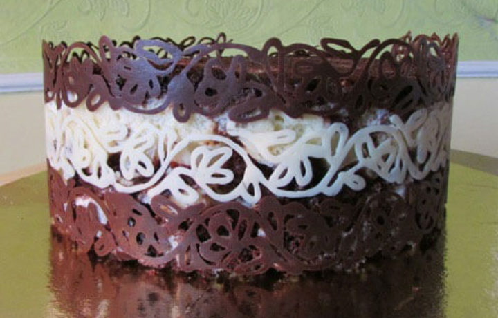 Рисунки из шоколада для украшения тортов