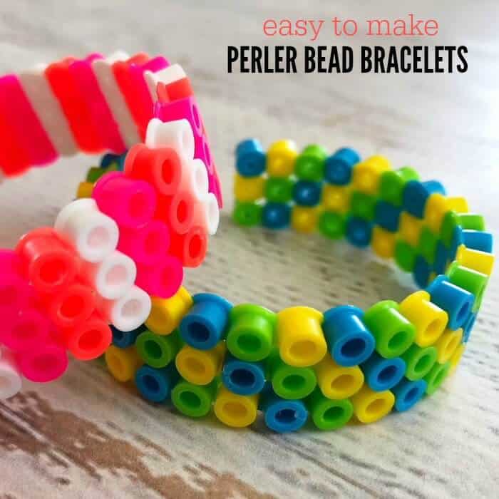 Easy perler bead bracelets