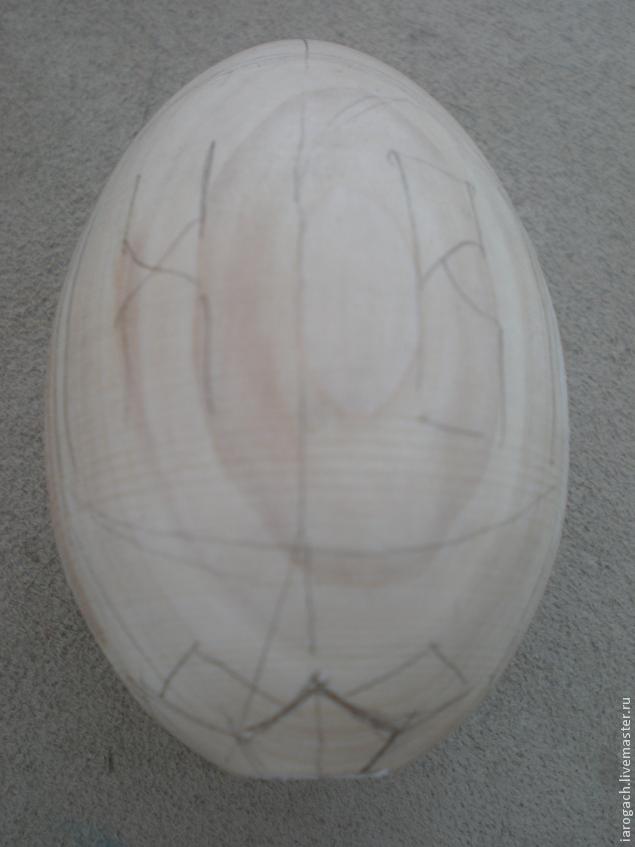 Пасхальное яйцо из бисера без предварительной схемы, фото № 1