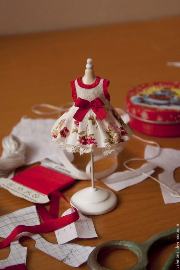 Шьем платье на маленькую куклу, фото № 12