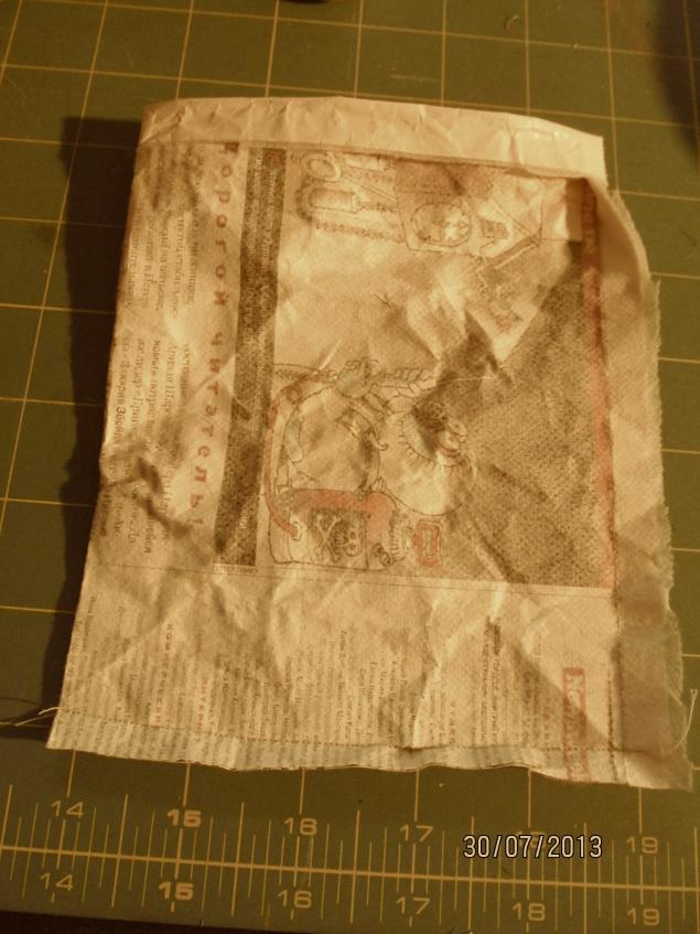 Как сделать объемный бумажный пакет без клея, фото № 2