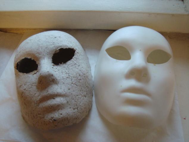 Делаем с детьми - карнавальная маска из папье-маше, фото № 13