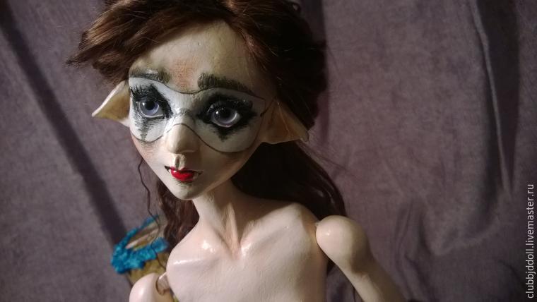 Как создать странного эльфа, или Кукла-марионетка из папье-маше, фото № 12