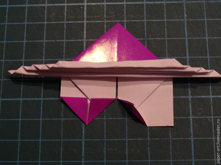 Складываем оригами-сердечко с крылышками, фото № 23