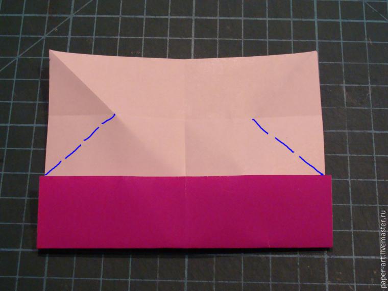 Складываем оригами-сердечко с крылышками, фото № 10