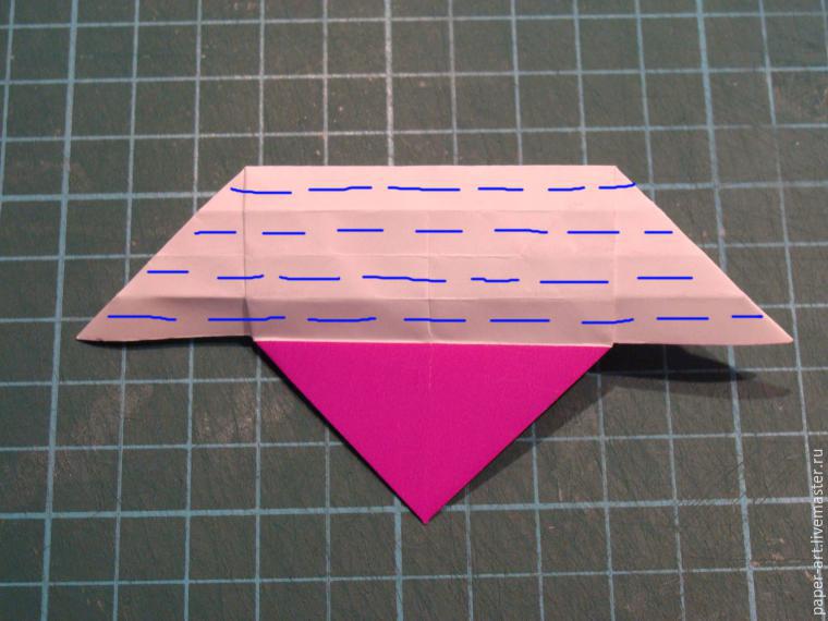 Складываем оригами-сердечко с крылышками, фото № 20
