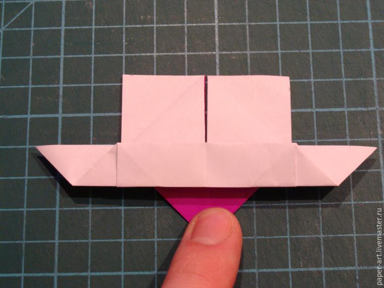 Складываем оригами-сердечко с крылышками, фото № 19