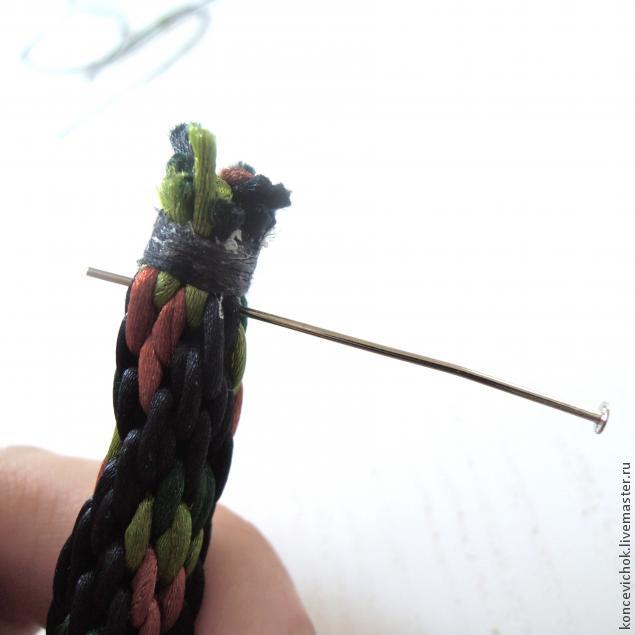Браслет в технике плетения кумихимо, фото № 20