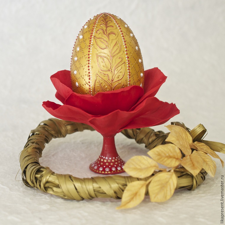 Декорируем пасхальное яйцо, используя две техники, фото № 22