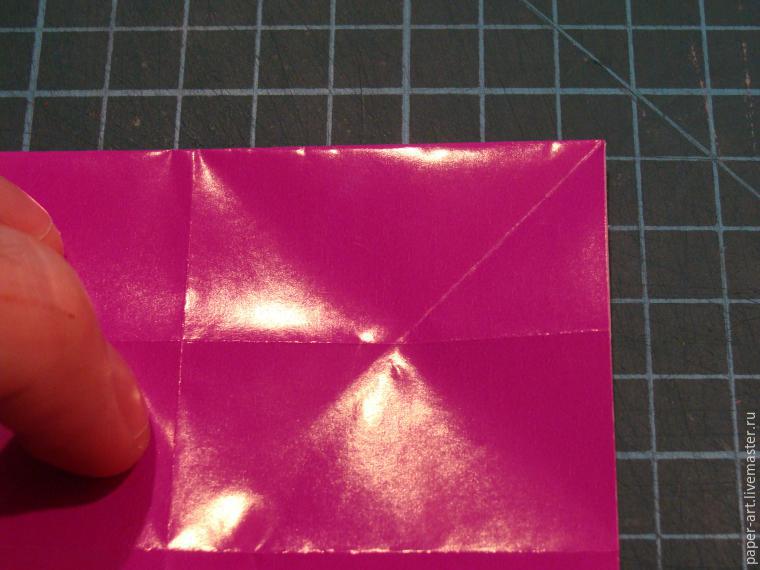 Складываем оригами-сердечко с крылышками, фото № 7