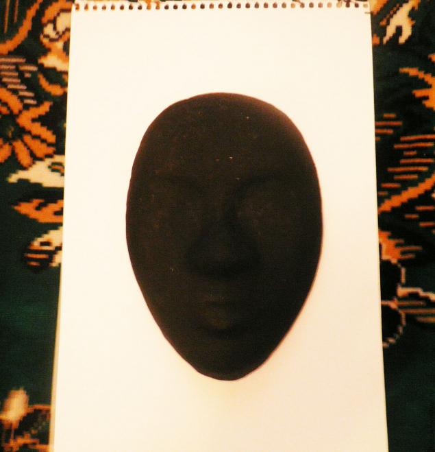 Изготоаление интерьерной маски из подручных материалов, фото № 9