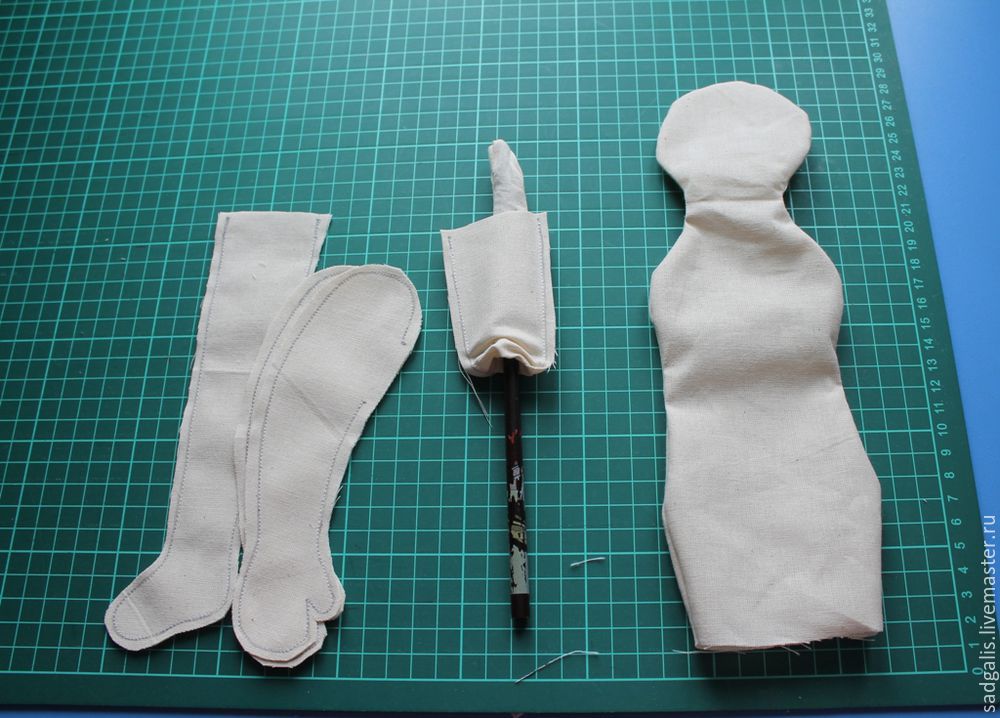 Шьем простую текстильную куколку своими руками, фото № 8
