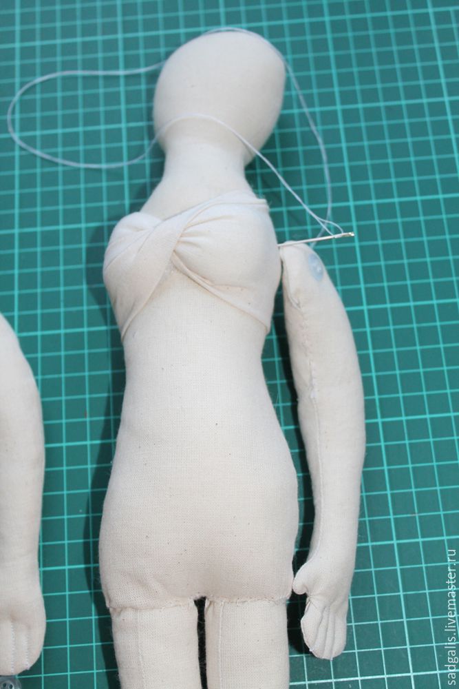 Шьем простую текстильную куколку своими руками, фото № 15