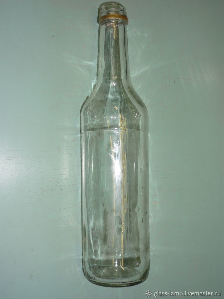 Мастер-класс по изготовлению светильника «Снежный вальс» из стеклянных бутылок, фото № 7