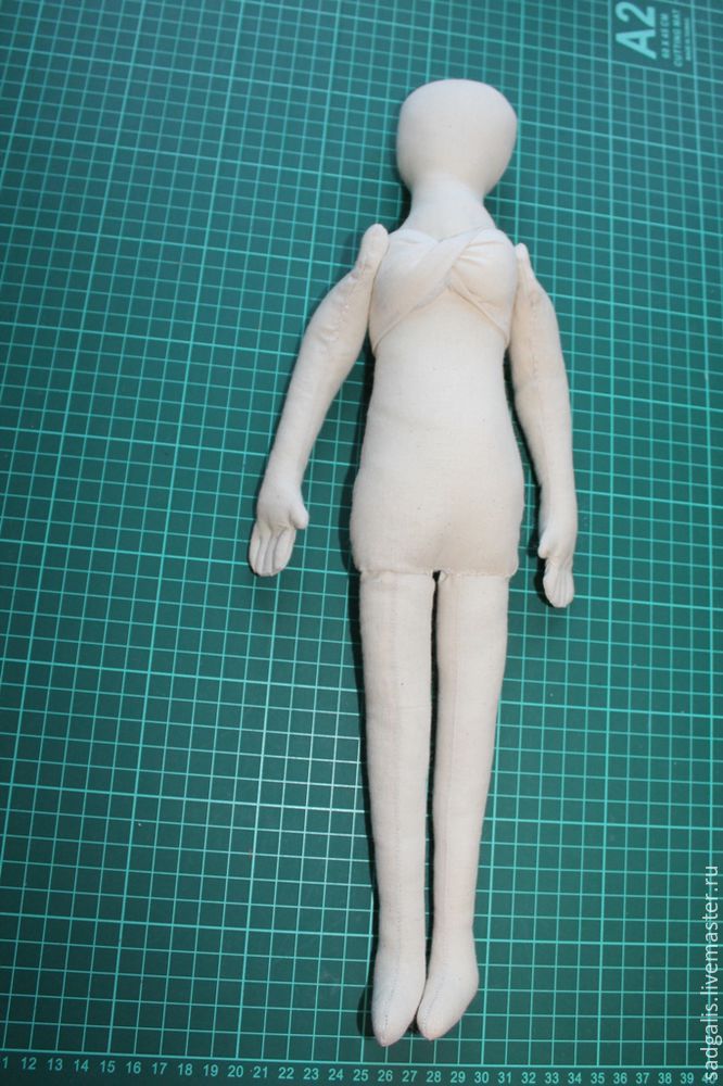 Шьем простую текстильную куколку своими руками, фото № 18