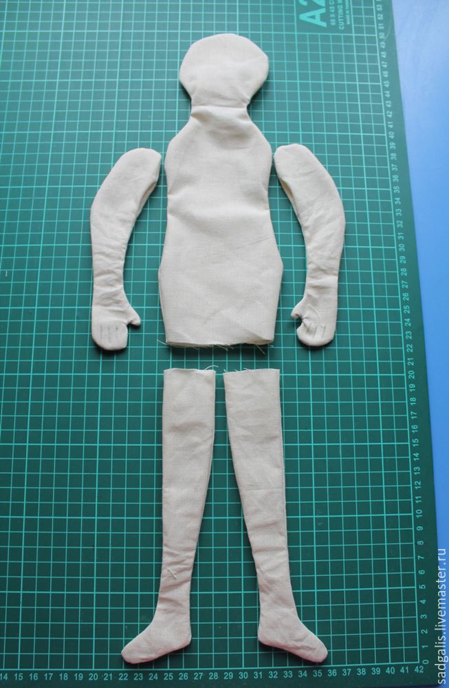 Шьем простую текстильную куколку своими руками, фото № 6