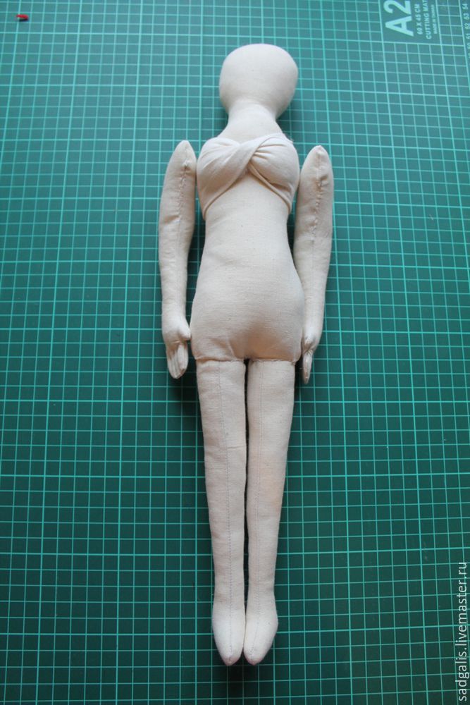 Шьем простую текстильную куколку своими руками, фото № 14