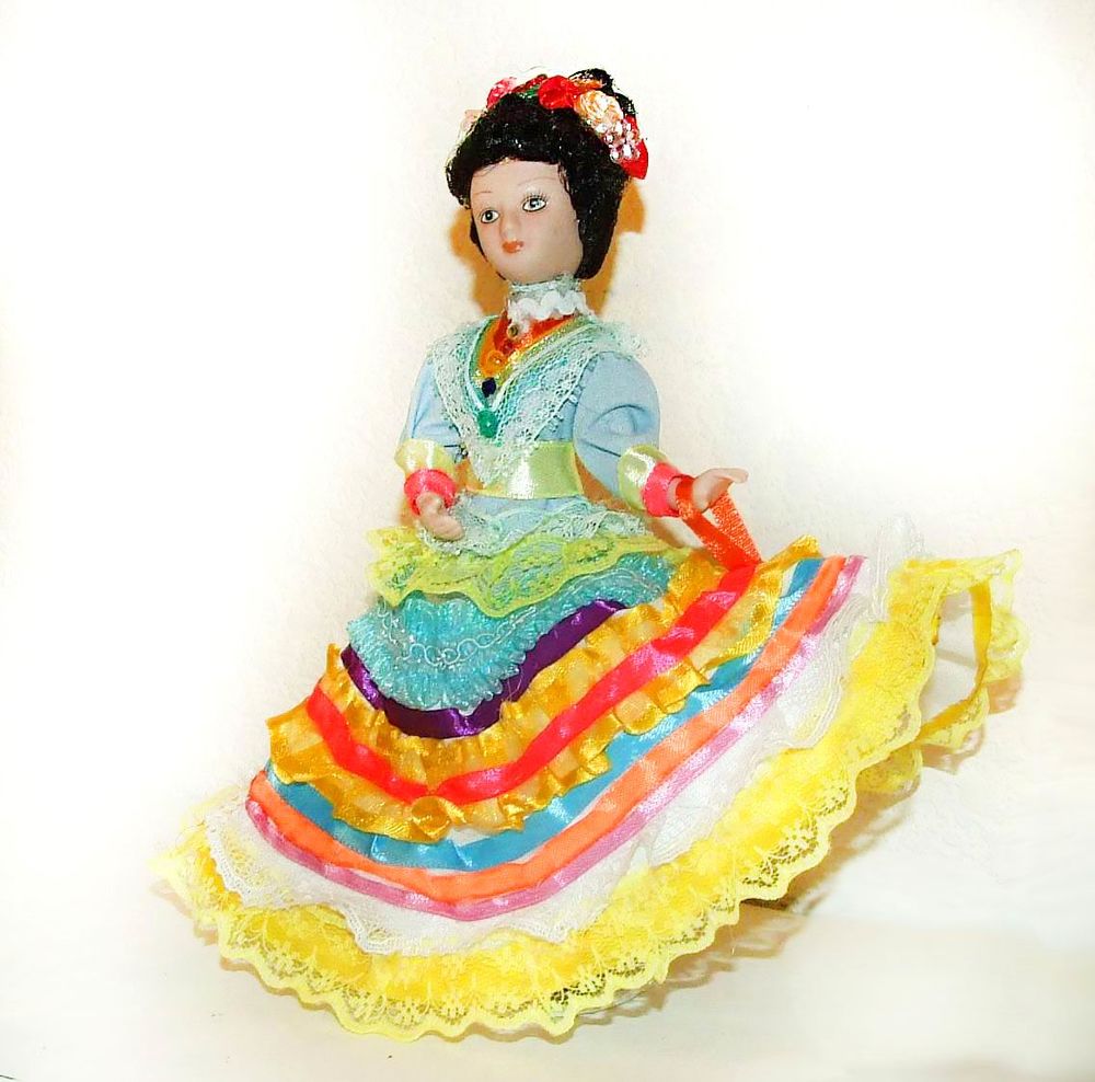 Мексиканка — моя кукла, особенности мексиканского народного костюма, фото № 5