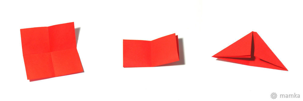 Объемное сердце оригами, фото № 2