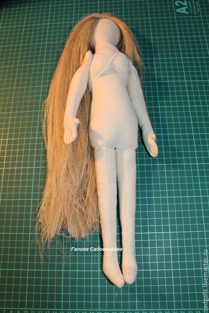 Шьем простую текстильную куколку своими руками, фото № 22
