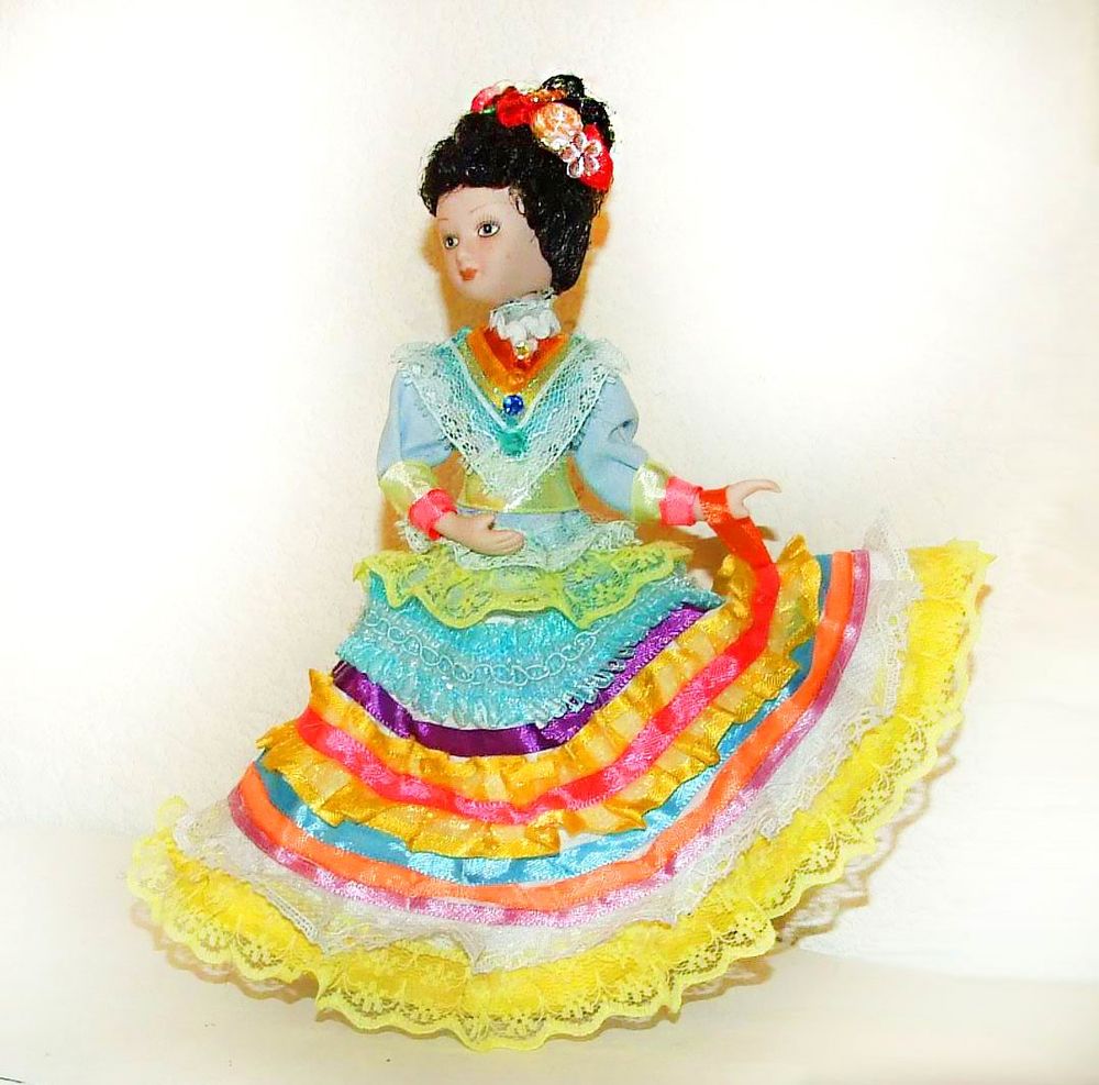 Мексиканка — моя кукла, особенности мексиканского народного костюма, фото № 6