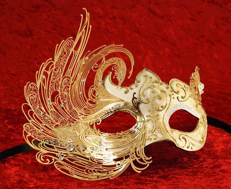 Необычные карнавальные маски с осенней тематикой, фото № 10