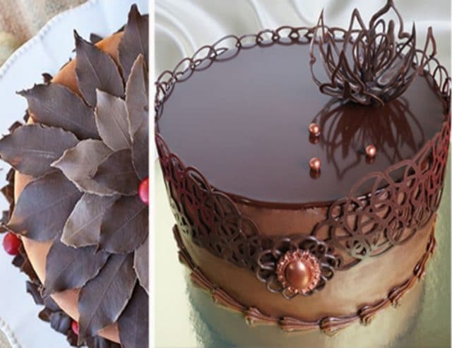 Украшаем торт шоколадом: секреты приёмов профессиональных кондитеров!