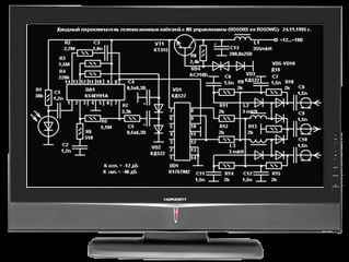 troubleshooting in the LG TVs schemes