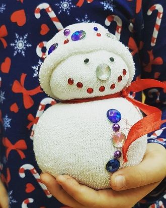 Снеговик своими руками – украшаем дом любимым новогодним персонажем 11