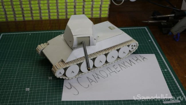 Радиоуправляемая модель танка Т-34