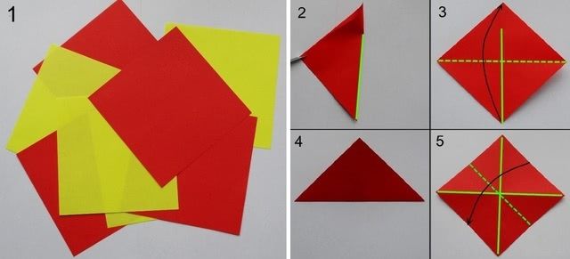 Цветок в технике оригами - Такую красоту можно нести на конкурс поделок_1